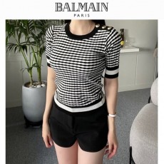 BALMAIN 발망 싱글숄더 버튼 니트