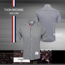 THOM BROWNE 톰브라운 스트라이프 반팔셔츠