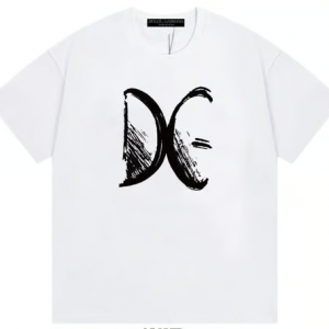 DOLCE&GABBANA 돌체앤가바나 스케치 로고  티셔츠