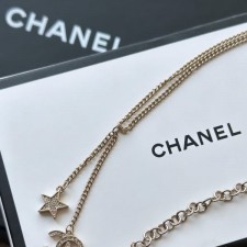 CHANEL 샤넬 별드롭 목걸이