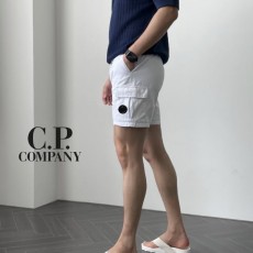 C.P.COMPANY 씨피컴퍼니  렌즈와펜 큐브 워싱 카고 반바지 팬츠