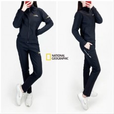 NATIONAL GEOGRAPHIC 내셔널지오그래픽 와펜 이니셜로고 집업세트