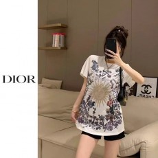 DIOR 디올 썬플라워 반팔티셔츠