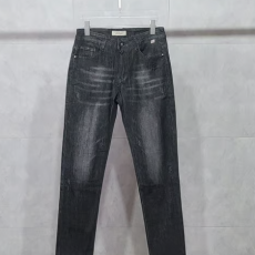 BURBERRY 버버리 골드탭 흑 청바지