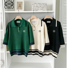 LOEWE 로에베 하이든 카라 니트