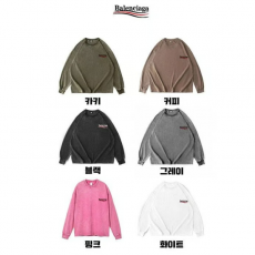 BALENCIAGA 발렌시아가 웨이브 피그먼트 맨투맨