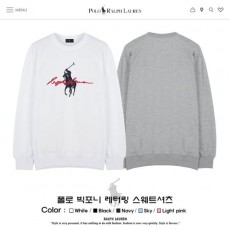 POLO 폴로 빅포니 레터링 특양면맨투맨