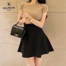 BALMAIN 발망 펀칭골드버튼니트