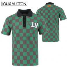 LOUIS VUITTON 루이비통 LV 자수 전판 나염 카라T