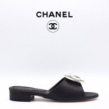 CHANEL 샤넬 여성 까멜리아 뮬