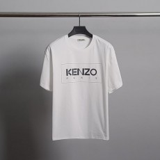 KENZO 켄조 스퀘어 레터링 코튼 반팔티