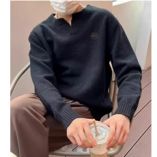 CANADA GOOSE 캐나다구스 워셔블 V트임 캐시 니트