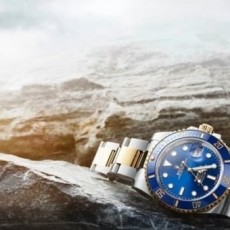 ROLEX 로렉스 서브마리너 옐로골드 콤비 청판 청콤 블루