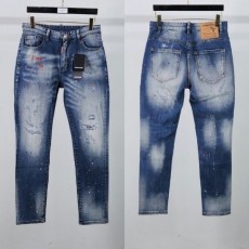 DSQUARED2 디스퀘어드2 레드자수 워싱진