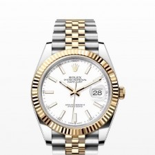 ROLEX 로렉스 데이저스트 화이트다이얼 콤비 41mm