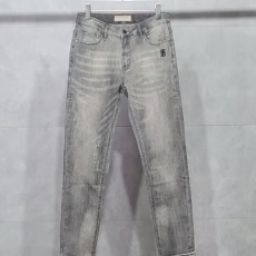 BURBERRY 버버리 블랙탭 그레이 청바지