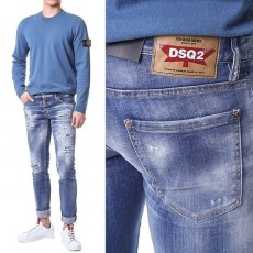 DSQUARED2 디스퀘어드2 24 S/S 메이플로고 슈퍼디스트로이드진