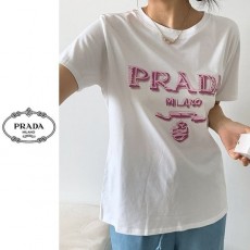 PRADA 프라다 컬러풀 밀라노 티셔츠