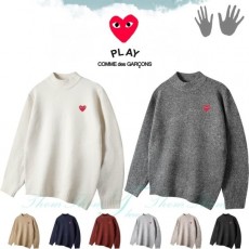COMME DES GARCONS 꼼데가르송 소프트 울 스판 하프 폴라
