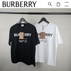 BURBERRY 버버리 1856로고 라운드 반팔 티셔츠