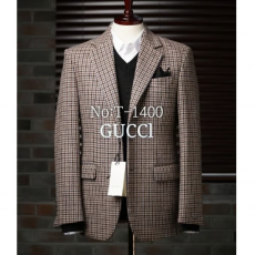 GUCCI 구찌 세퍼레이트스타일링 콤비자켓 체크자켓