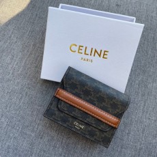 CELINE 셀린느 트리오페 캔버스 비지니스 카드홀더