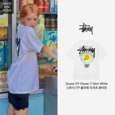 STUSSY 스투시 ITP 플라워 티셔츠