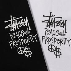 STUSSY 스투시 피스 앤 프로스페리티 티셔츠 스톰 반팔티