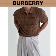 BURBERRY 버버리 케이블 레터링 반팔