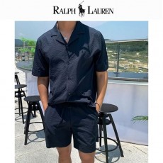 RALPH LAUREN 랄프로렌 시어서커 반팔셔츠