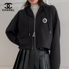 CHANEL 샤넬 세미크롭 어버후드 집업