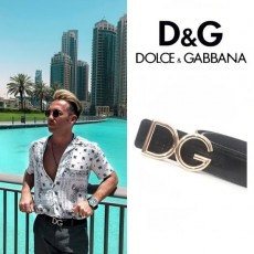 DOLCE&GABBANA 돌체앤가바나 24s DG장식 벨트