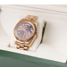 Rolex 로렉스 데이데이트 40 초콜릿 다이얼