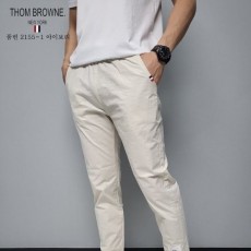 THOM BROWNE 톰브라운 린넨면 10부 바지