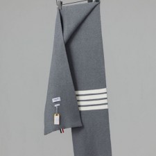 톰* 수입고급 CASHMERE RIB 4-BAR SCARF 캐시미어 립 4바 스카프 머플러